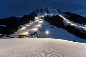 Night skiing in the Skiwelt Söll