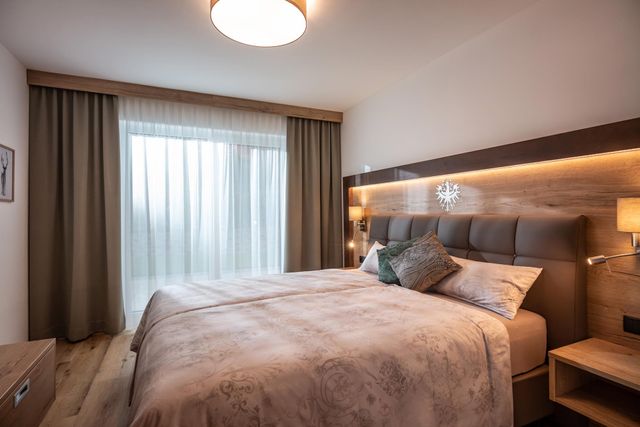 APART deluxe Garten-Suite Schlafzimmer für 2 Gäste
