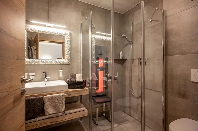 3 Badezimmer im Apart deluxe in Söll Tirol