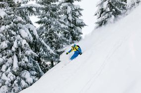 Skiing in the ski world