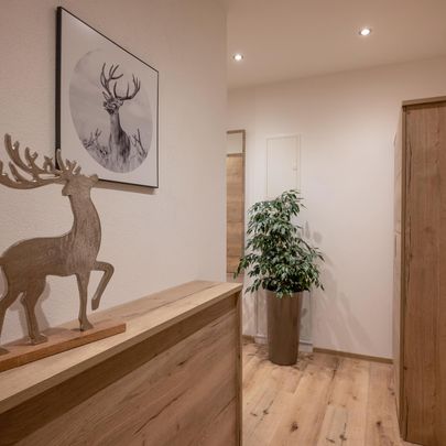 Vorraum in der Gartensuite für ihre Ferien am Wilden Kaiser