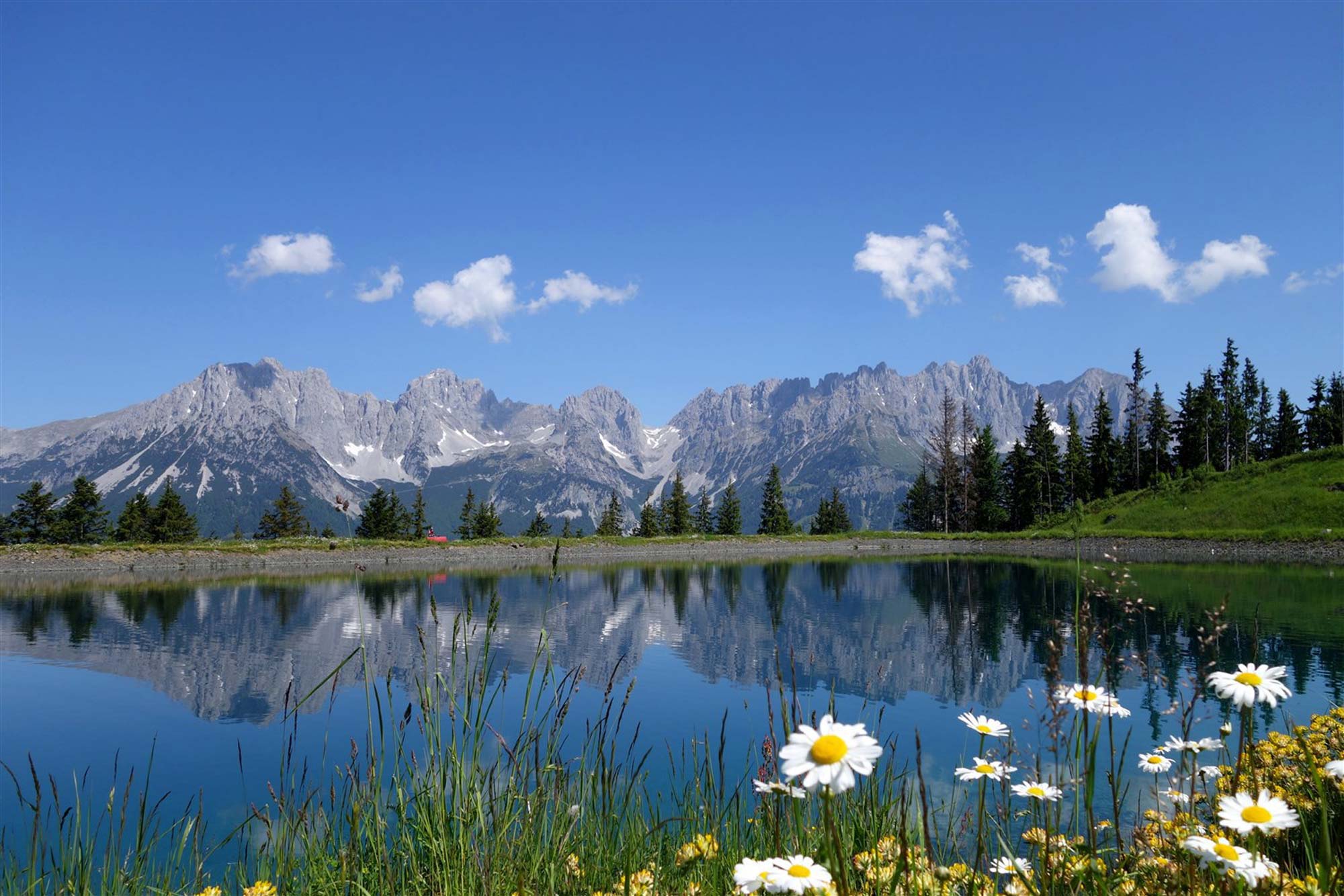 Baden in der Region Wilder Kaiser