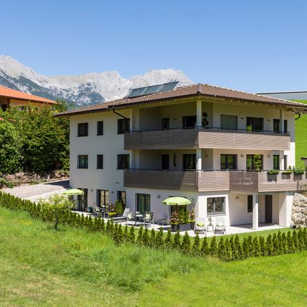 Sommerferien in Tirol - Appartements mit Blick auf den Wilden kaiser