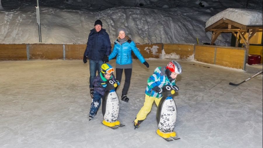 Eislaufen am Wilden Kaiser